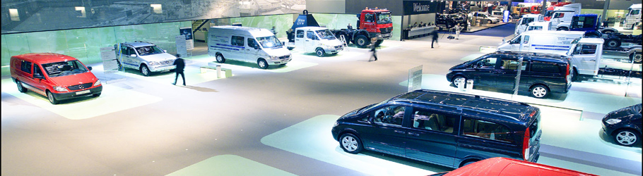 Mercedes Benz Motors, RAI Exhibition, Amsterdam, The Netherlands - Neoflex™ Flooring 600 Series